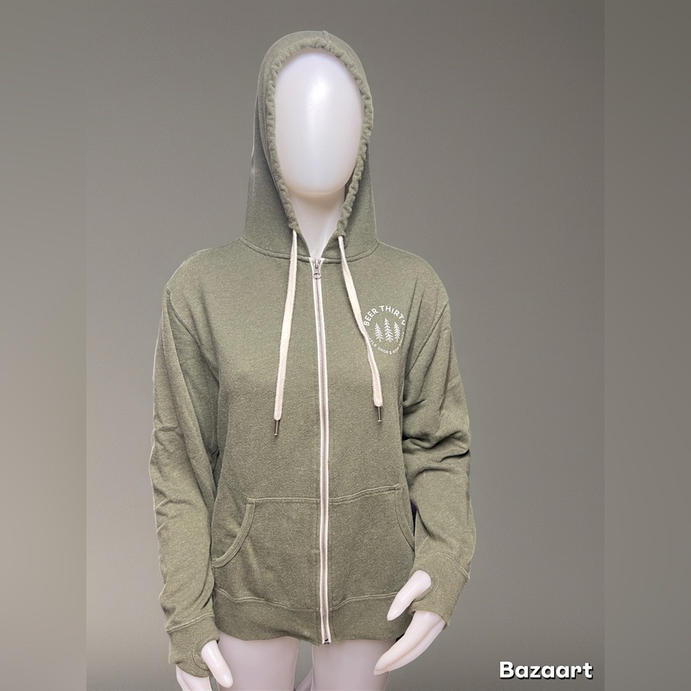 Beer Thirty Santa Cruz Zip-Up Hoodie